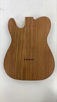 Body European Ash, 1-pc., Choco, Tele, Unique Piece #081